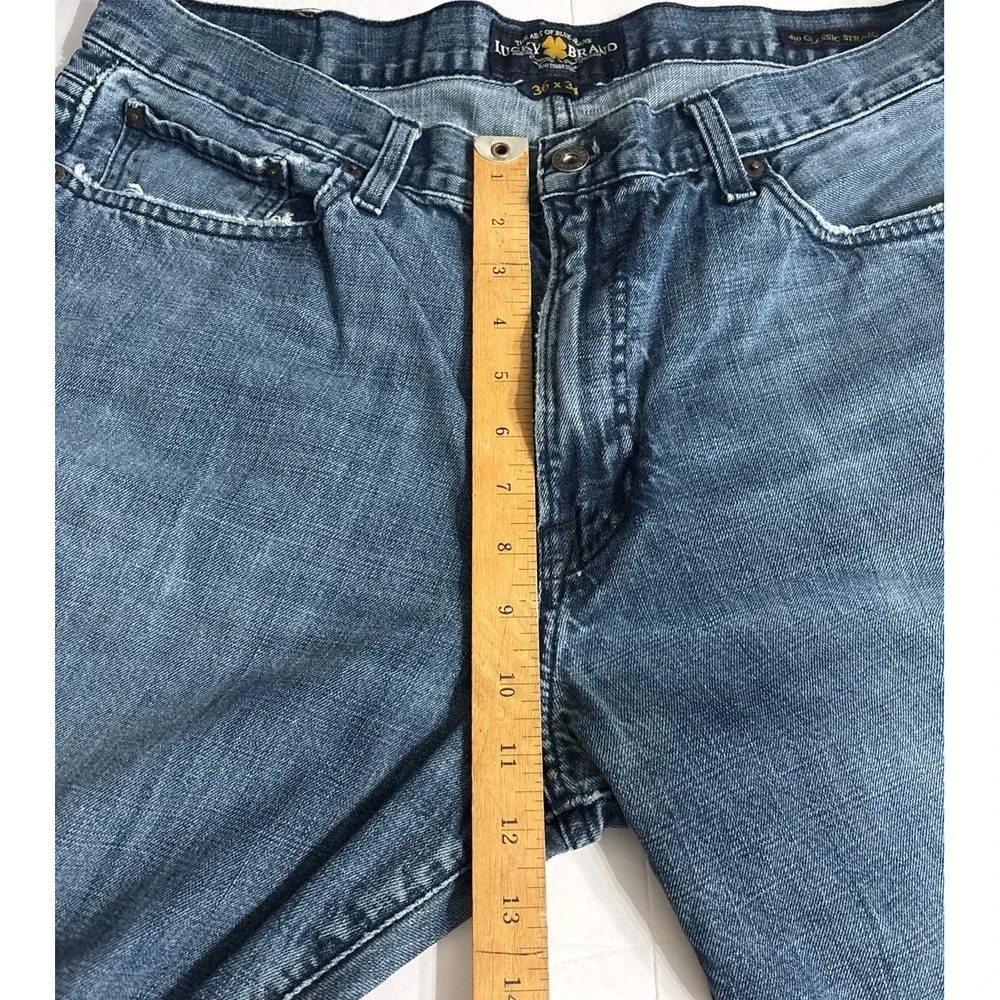 Lucky Brand 429 Classic Straight Leg Jeans (36x34)